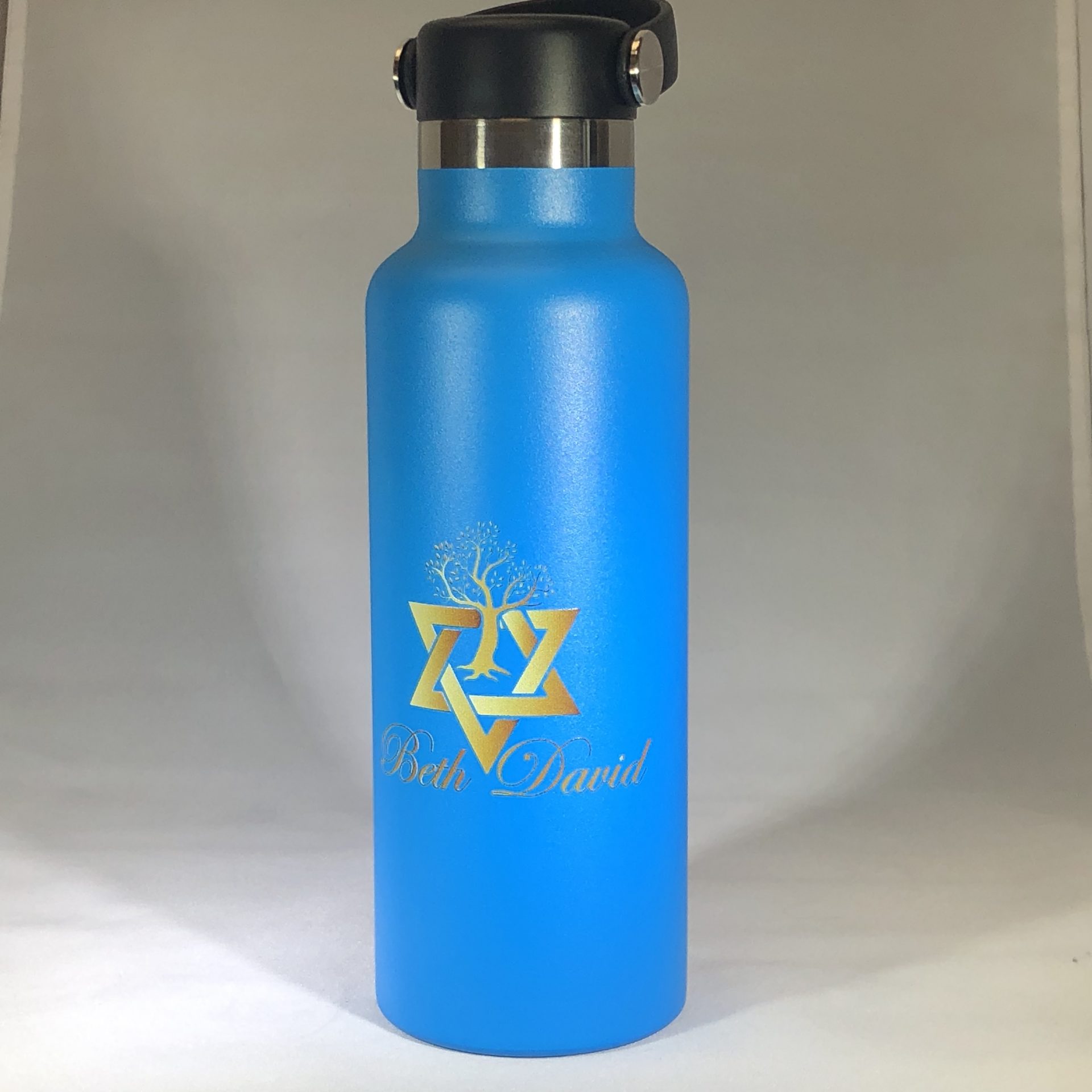 painted blue hydro flask