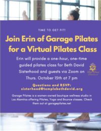 Virtual Pilates Class