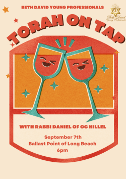 Young Professionals "Torah on Tap with Rabbi Daniel"
