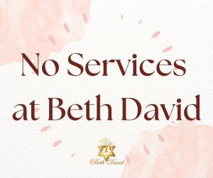 Beth David goes to Congregation B'nai Tzedek